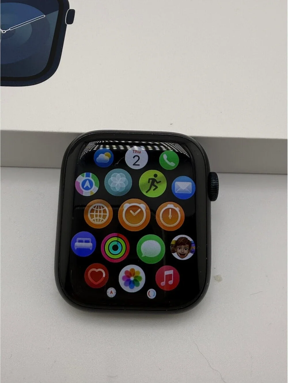 Apple Watch Series 9 45mm (GPS) Excellent Midnight Aluminum Original Box